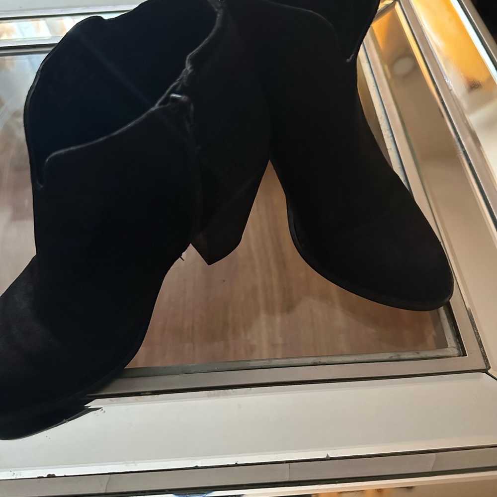 EVERETT Woman boot heel black size8